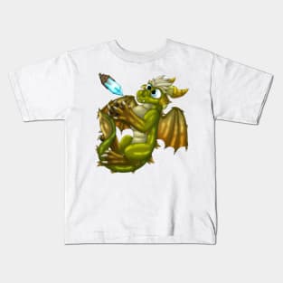 GemBabs: The Chronicler (Green) Kids T-Shirt